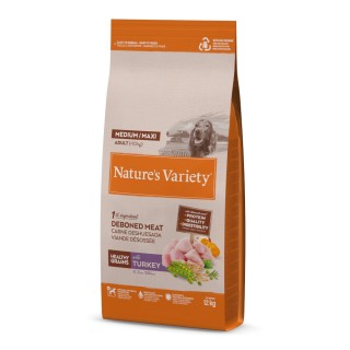 Nature's Variety Healthy Grains Adult Medium/Maxi Truthahn - 12 kg