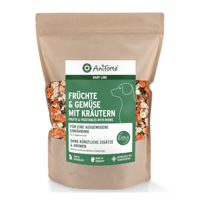 AniForte BARF-Line Früchte & Gemüse mit Kräutern - 1 kg