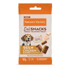 Nature's Variety Deli Snacks Adult - Huhn & Lamm (12 x 50 g)