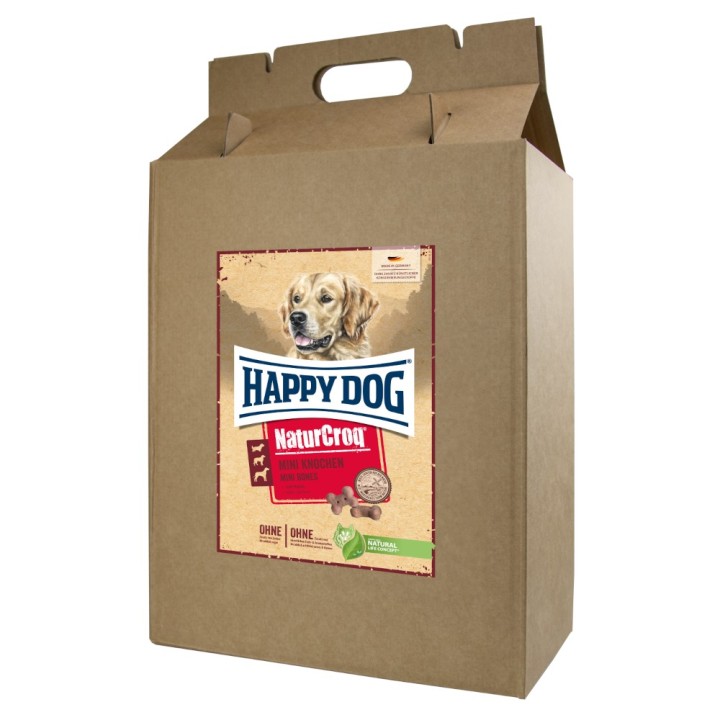 Happy Dog NaturCroq Mini Knochen Huhn - 5 kg