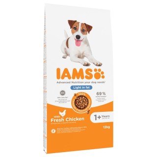 IAMS Advanced Nutrition Weight Control mit Huhn - 12 kg