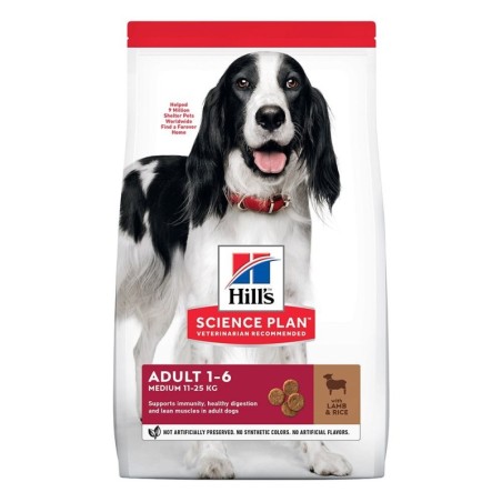 4 kg gratis! 18 kg Hill's Science Plan - Adult 1-6 Medium mit Lamm & Reis
