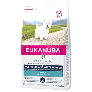 Eukanuba Adult Breed Specific zum Sonderpreis! - 2,5 kg West Highland White Terrier