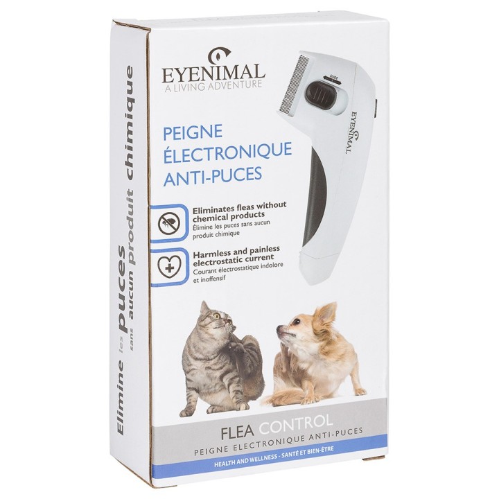 EYENIMAL Flea Control Flohkamm - L 16,5 x B 8 x H 3 cm