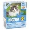 6 x 370 g Bozita Tetra Häppchen in Gelee oder Soße zum Sonderpreis! - Sterilised mit Saibling in Soße