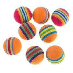 zooplus Basics Spielballset für Katzen - 8 Stück