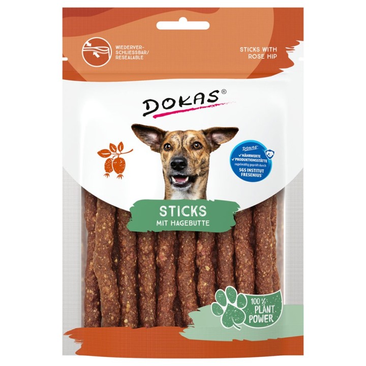 Dokas Sticks mit Hagebutte - Sparpaket: 4 x 105 g