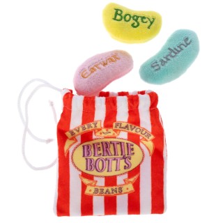 Harry Potter Katzenspielzeugset Bertie Botts Bohnen - 3er-Set inkl. Stoffbeutel