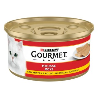 Gourmet Nassfutter 24 x 195 g - Ente & Huhn
