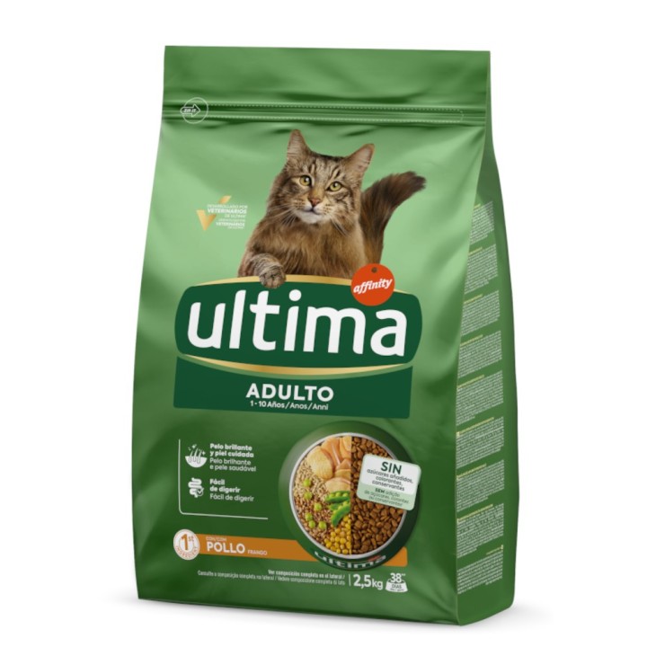 Ultima Cat Adult Huhn - 2,5 kg