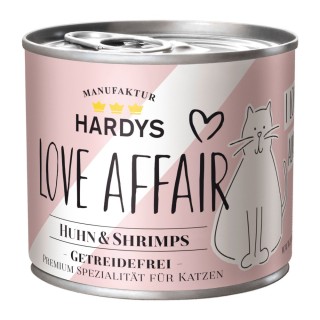 Hardys LOVE AFFAIR 6 x 200 g / 185 g - Huhn & Shrimps (6 x 200 g)