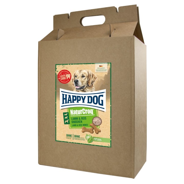 Happy Dog NaturCroq Knochen mit Lamm & Reis 5 kg