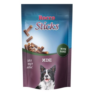 Rocco Sticks Mini 100 g / Sparpaket % mit Wild 3 x 100 g