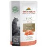 5 + 1 gratis! 6 x 55 g Almo Nature HFC Jelly Pouch  - Lachsfilet