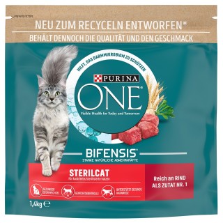 PURINA ONE SterilCat Rind - 1,4 kg