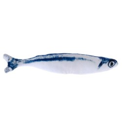 TIAKI Katzenspielzeug Sardine mit Katzenminze - 1 Stück