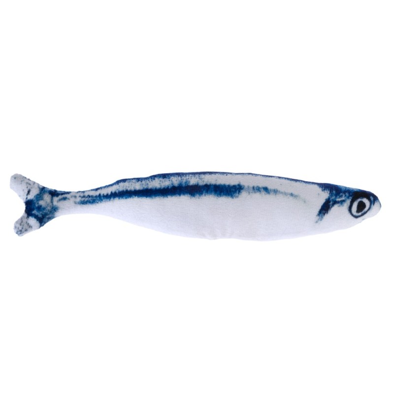 TIAKI Katzenspielzeug Sardine mit Katzenminze - 1 Stück