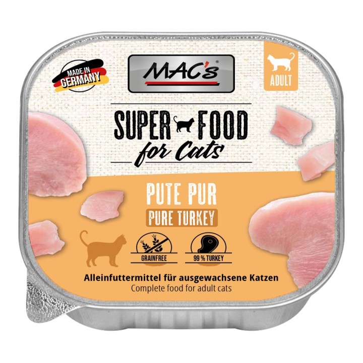 MAC's Cat Schale 16 x 100 g -Pute Pur