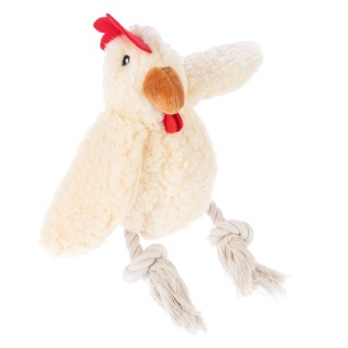 zooplus Basics Hundespielzeug Huhn - L 30 x B 15 x H 14 cm