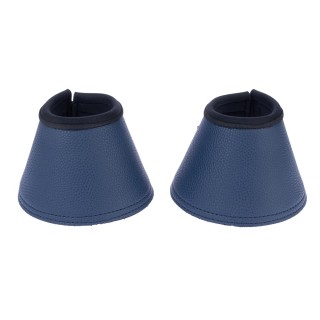 Nomad Tales Set Gamaschen & Hufglocken aus Kunstleder - 2 Hufglocken, Größe S