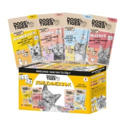 Dogs'n Tiger Cat 12 x 125 g - Mix (4 Sorten)