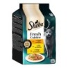 Sheba Fresh Cuisine Taste of Rome 6 x 50 g - Truthahn, Huhn & Geflügel in Sauce