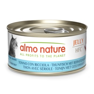 Almo Nature HFC Jelly 6 x 70 g - Thunfisch mit Bernsteinmakrele