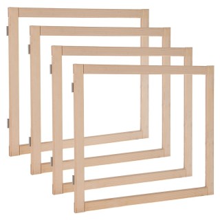 Kerbl Pet Raumteiler-Kleintierauslauf - 4 Elemente á B 58 x H 48 cm