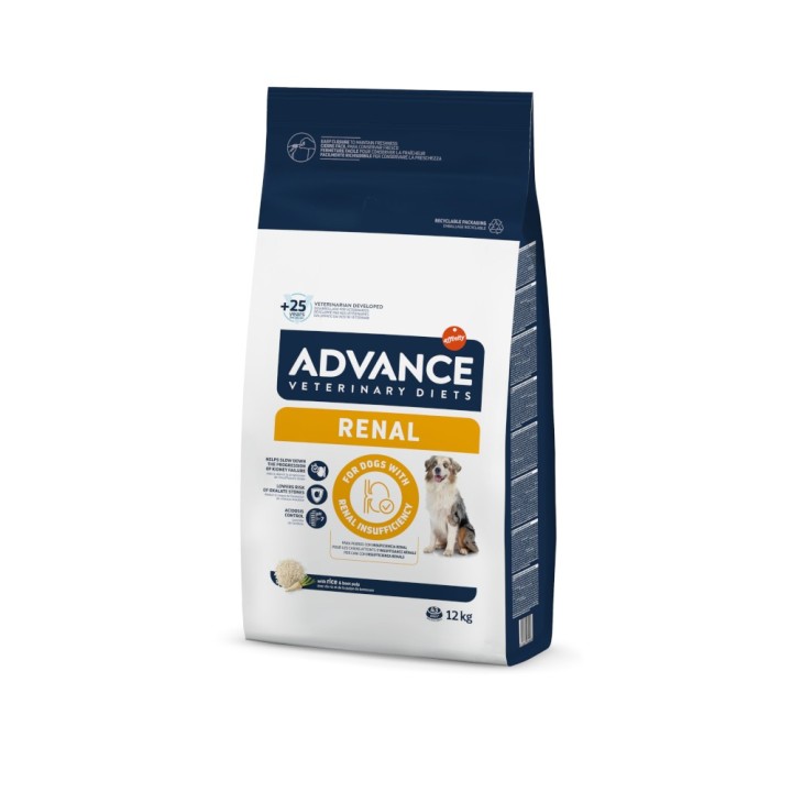 1 kg gratis! 10 kg / 12 kg Advance Veterinary Diets - Renal (12 kg)