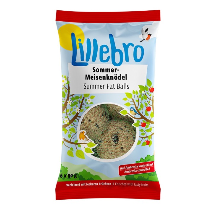 Lillebro Sommer-Meisenknödel - 6 Stück à 90 g