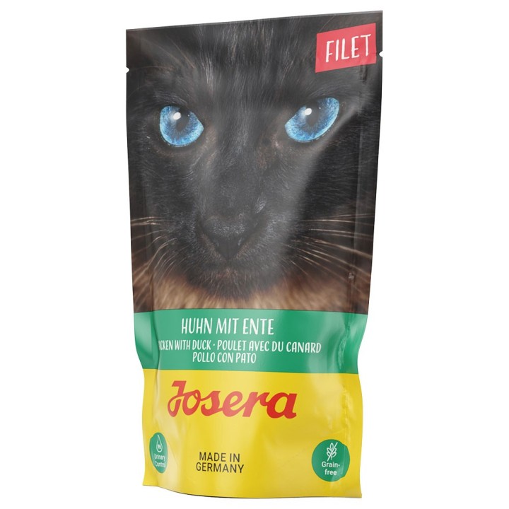 Josera Filet 16 x 70 g - Huhn mit Ente