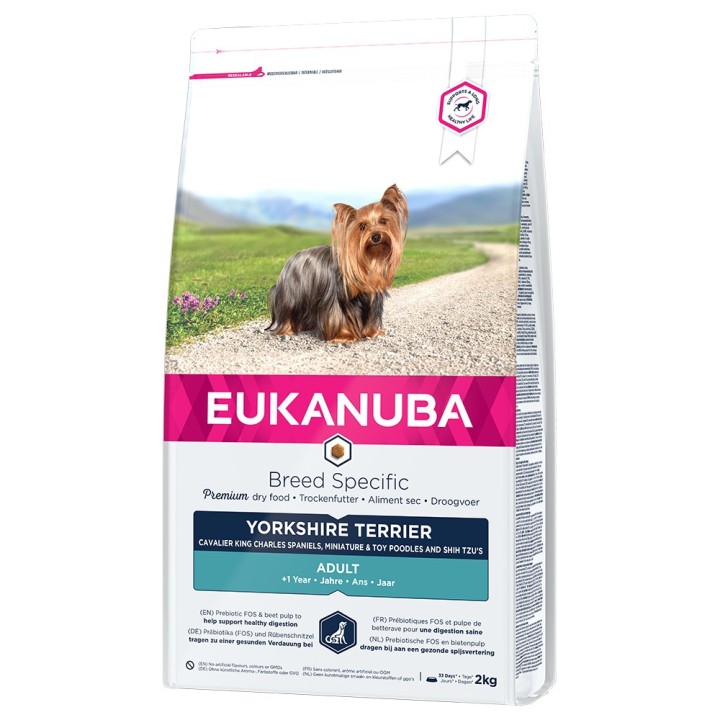 Eukanuba Adult Breed Specific zum Sonderpreis! - 2 kg Yorkshire Terrier