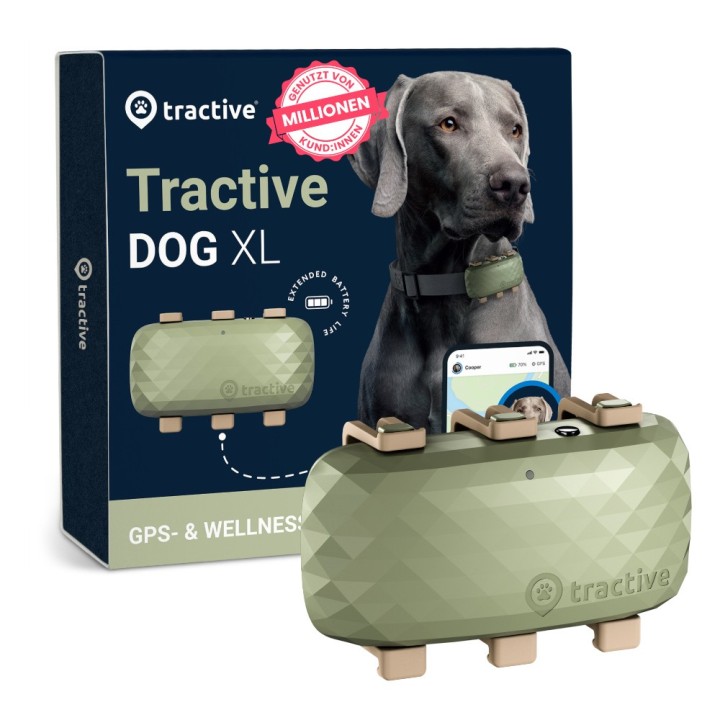 Tractive XL GPS Tracker für Hunde - 1 Stück