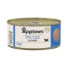 18 x 70 g Applaws zum Sonderpreis! - in Brühe: Thunfischfilet & Krabben