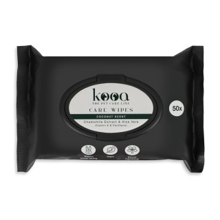 kooa Care Wipes - 50 Stück, Kokos-Duft