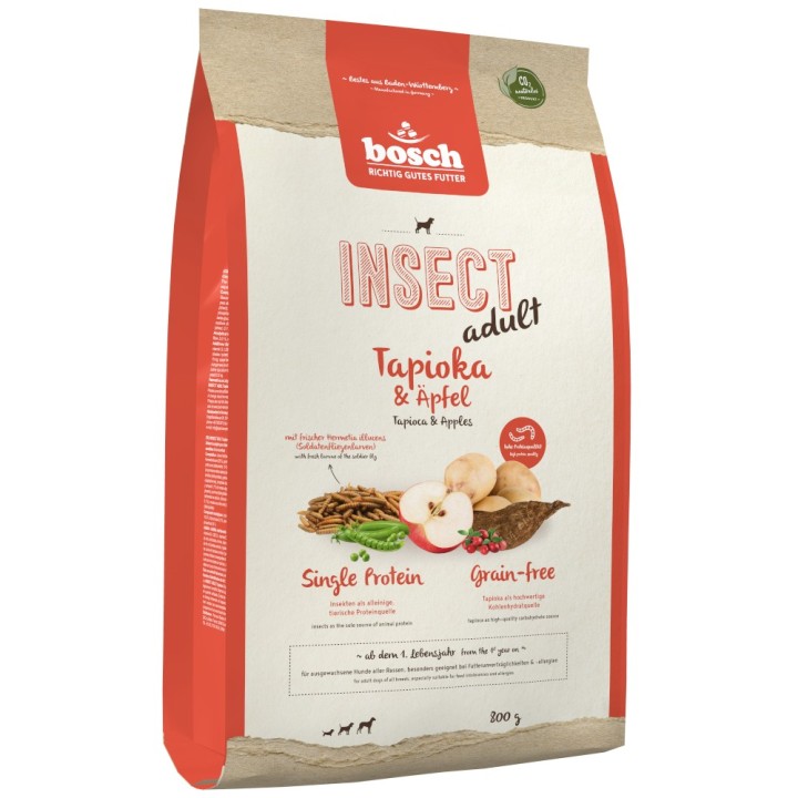 bosch HPC Adult Insect, Apfel & Tapioka - 800 g