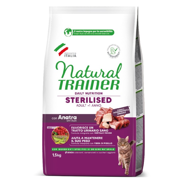 Natural Trainer Sterilised Ente - 1,5 kg
