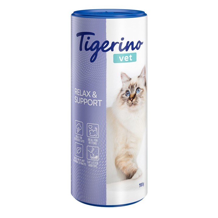 Tigerino VET Katzenstreu-Zusatz - Relax & Support - 700 g