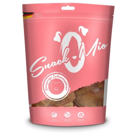 SnackOMio Knusprige Schweineohren - Sparpaket: 4 x 10 Stück