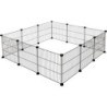 Kerbl Pet Freigehege - 12 Gitterelemente á B 35 x H 35 cm