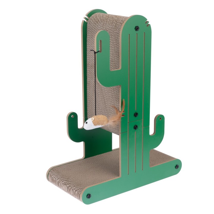 TIAKI Nature Kratzspielzeug Kaktus - L 44 x B 21,8 x H 58 cm