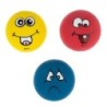 zooplus Basics Hundespielzeug Emoji Latexbälle - 3er Set (je Ø 5 cm)