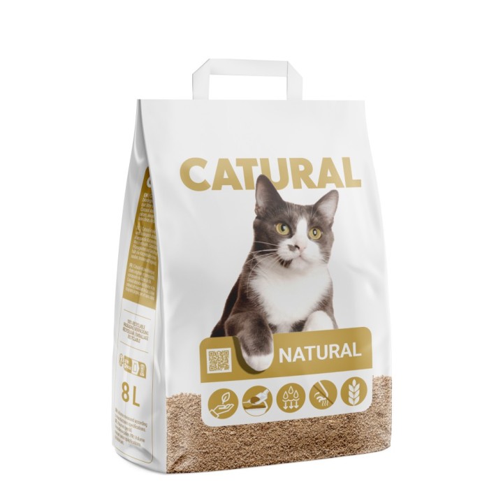 Catural Natural Katzenstreu - 8 l