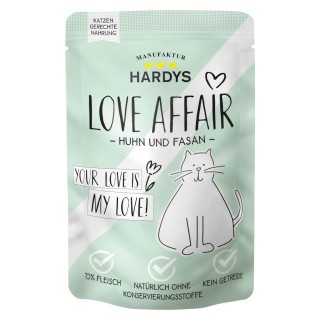 Hardys LOVE AFFAIR 12 x 100 g - Huhn & Fasan