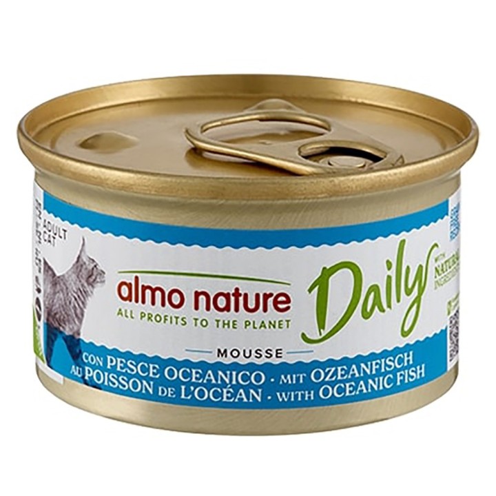 Almo Nature Daily Menu 6 x 85 g - Mousse mit Ozeanfisch