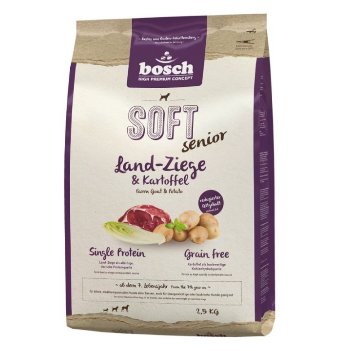bosch Soft Senior Ziege & Kartoffel - 2,5 kg