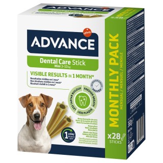 2 + 1 gratis! 3 x Advance Hundesnacks - Dental Mini Sticks 3 x 360 g