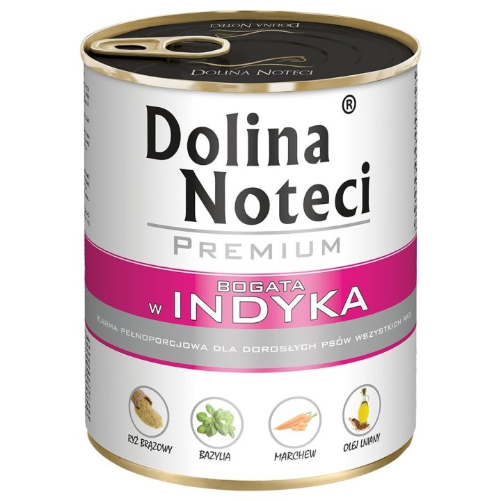 Mixpaket Dolina Noteci Premium 12 x 800 g - Mix (Lamm, Rind, Pute & Ente)