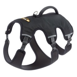Ferplast Ergotrekking Geschirr, schwarz - Größe S: 46 - 56 cm Brustumfang