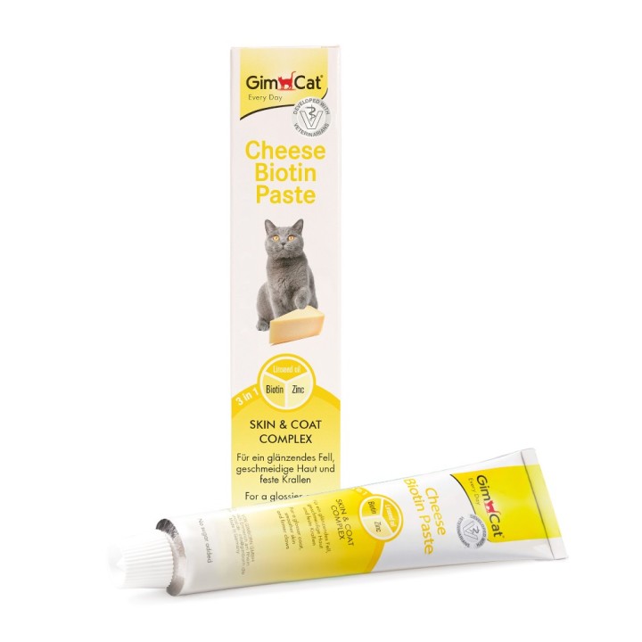 GimCat Cheese Biotin Paste - Sparpaket: 2 x 200 g